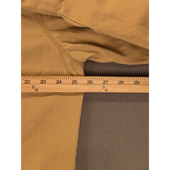 Eddie Bauer Shirt Mens XL Heavy Button Down Long Sleeve Tan Outdoor 100% Cotton - Picture 5 of 9